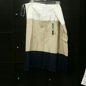 Anne Klein A- Line skirt new